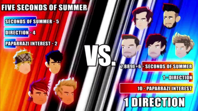 5 Seconds of Summer vs One Direction ARB early upload