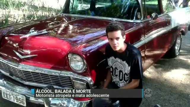 Motorista bêbado atropela e mata adolescente em São Paulo