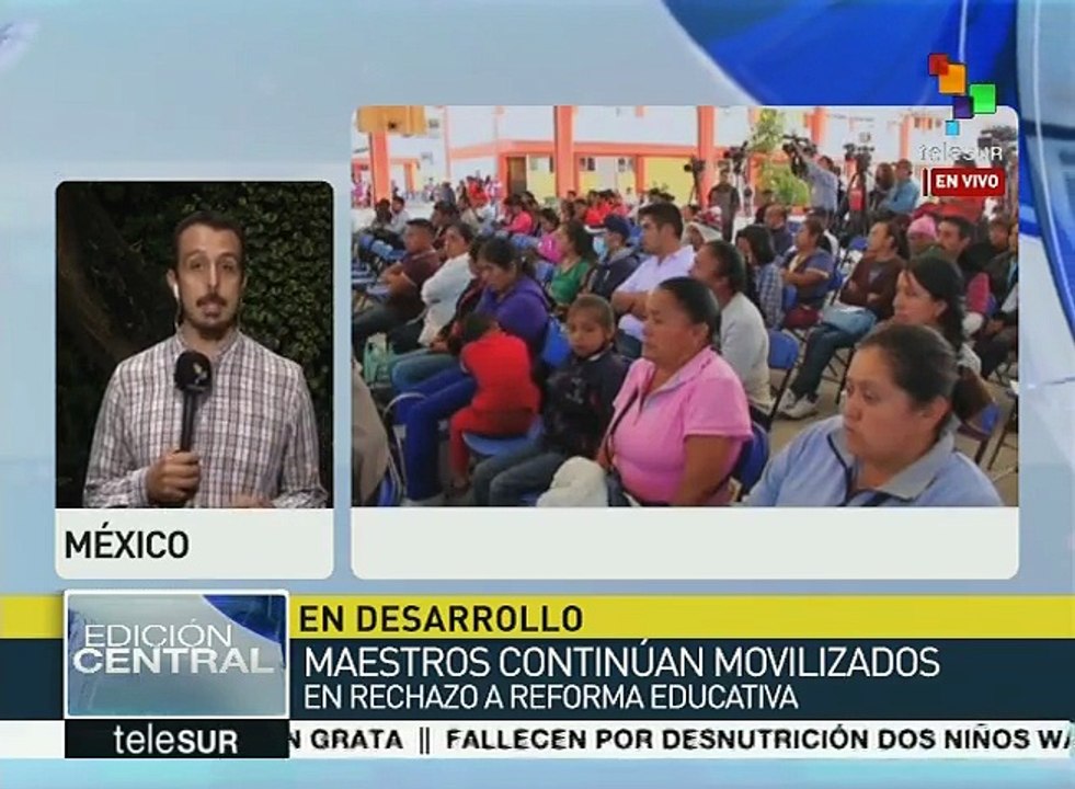 México:cuestionan que SNTE se sume a críticas contra reforma educativa