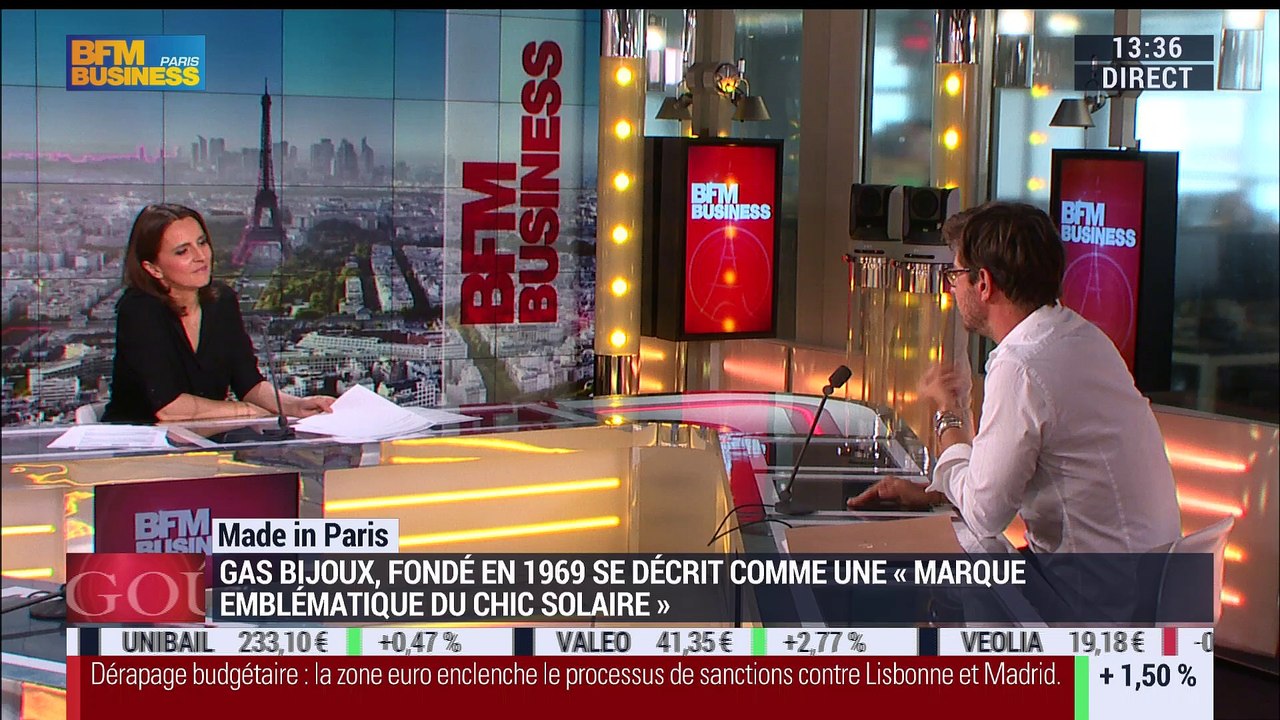 Made in Paris de Gas Bijoux, fabricant de bijoux fantaisie d'exception - 12/07