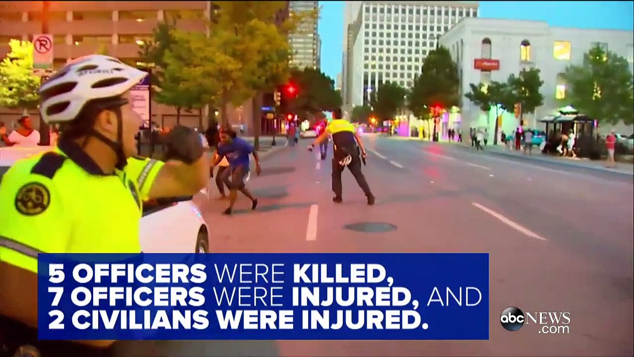 Dallas Shooting׃ A Timeline