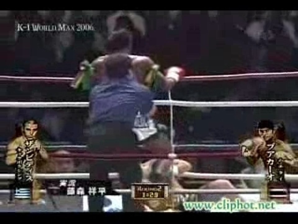 Muay thai Buakaw vs Mike Zambidis