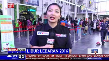 Arus Balik, Stasiun Senen Tidak Disesaki Pemudik dari Daerah