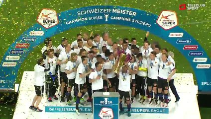FC Basel Swiss Super League 2016 Winner