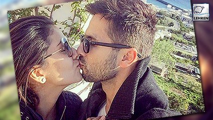 Shahid Kapoor's First Anniversary Kiss To Mira Rajput