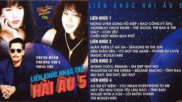 Album Liên khúc Nhạc trẻ Hải Âu 5 | Trung Hành | Phương Thúy | Mộng Thi | Album xưa
