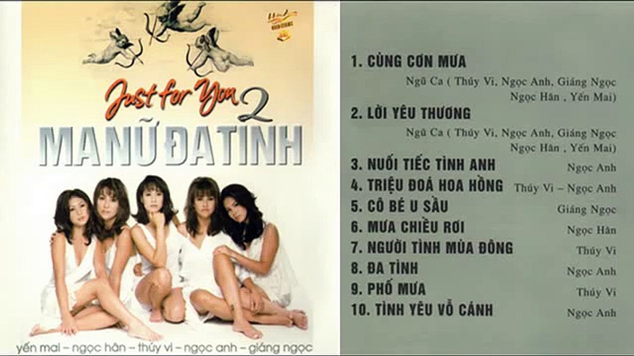 Album Just For You 2 | Ma Nữ Đa Tình | Album xưa
