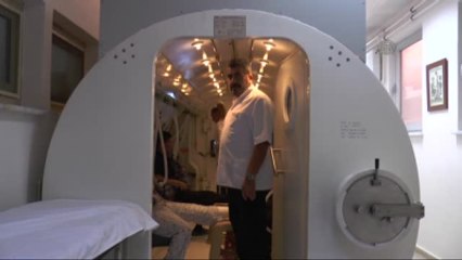 Hiperbarik Oksijen Tedavisi" Hayat Kurtarıyor