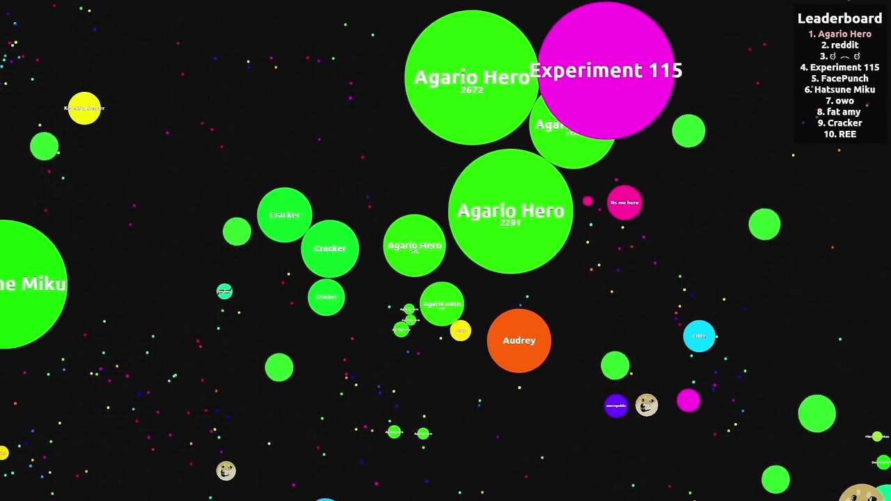 Agario Epic Full Gameplay Video FROM ZERO TO HERO!