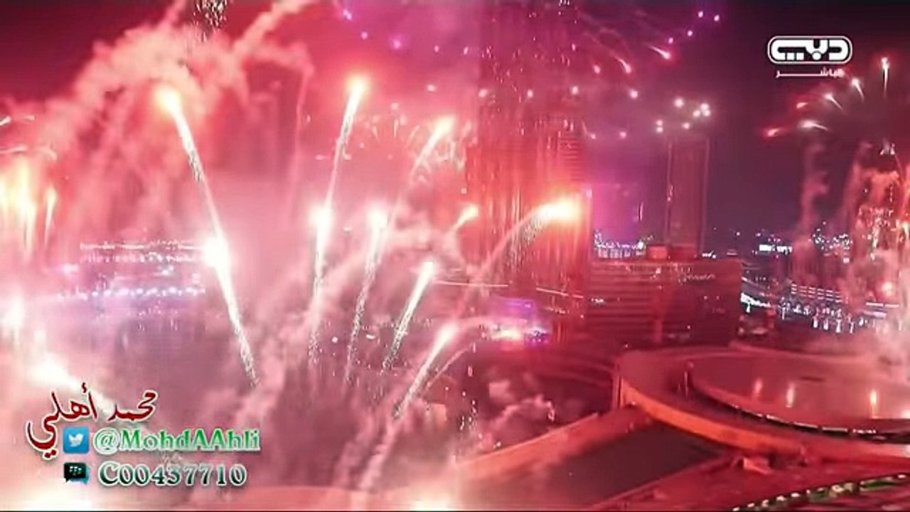 Burj khalifa fireworks