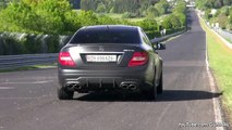 Mercedes-Benz C63 AMG Coupe - Full Throttle Exhaust Sounds!