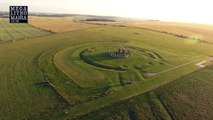 Crop Circles from the Air Stonehenge, Wiltshire. Reported 8th July 2016