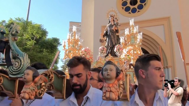 Procesion Virgen Del Carmen De Huelin, Malaga 2014