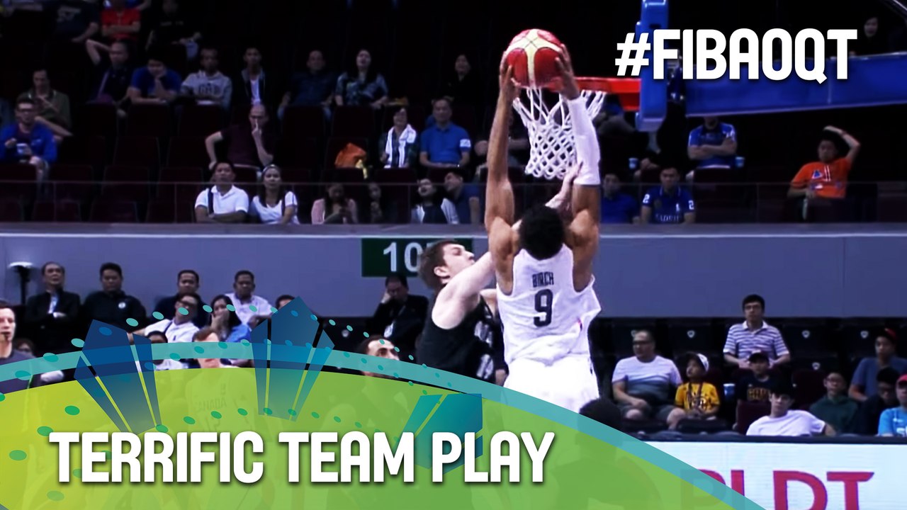 Canada's terrific team play ends with dunk!