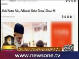 International media pays tributes to Edhi as the greatest Pakistani