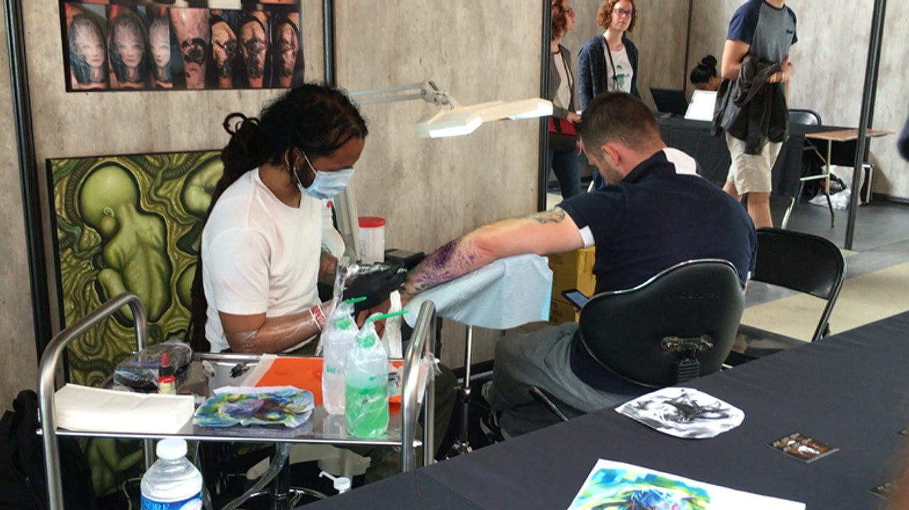 Plus de 70 tatoueurs présents au Corsair tatoo ink