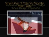Simple Style of Celebrity Shoestip Trends 2016