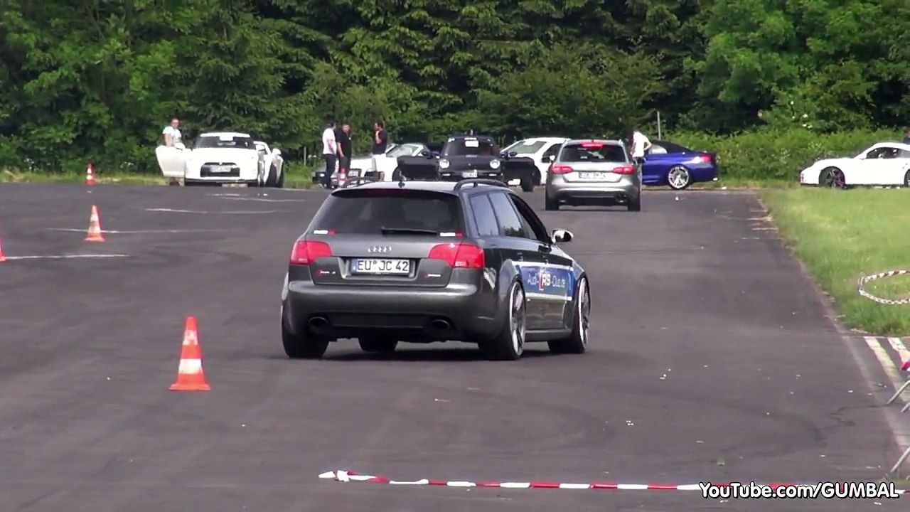 Audi RS4 Avant B7 w/ PES Supercharger (556HP) - SOUND!