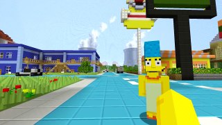Minecraft The Simpsons - Homers Slime Burger [2] (Minecraft Xbox Roleplay)