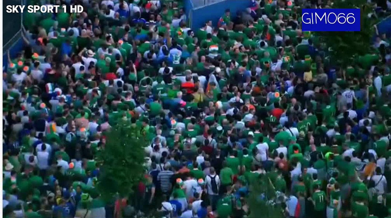 EURO 2016,ITALIA-IRLANDA: TIFOSI IRLANDESI E ITALIANI VERSO LO STADIO