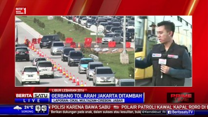 Volume Arus Balik Kendaran di Cipali Meningkat Sabtu Petang