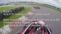 2016 July Daytona Sandown Park Airline Karting black flag - a harsh decision?