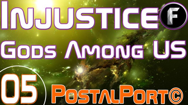 Injustice Gods Among Us - Green Lantern VS Raven - PostalPort© - #05