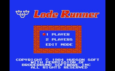 DENDY NES FAMICOM ♥ LETSPLAY GAMEPLAY WALKTHROUGH NO COMMENTARY ♥ LODE RUNNER ● 1984