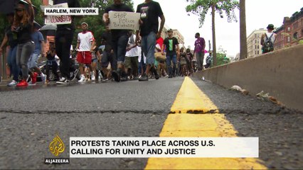 New York protesters rally against police killing