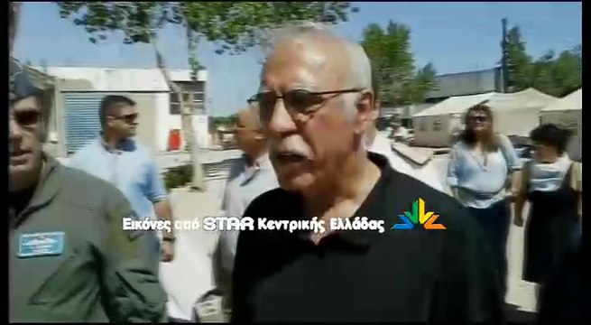 Ο Δημήτρης Βίτσας στα Οινόφυτα. 230 πρόσφυγες επιπλέον στο κέντρο, 1500 σε Θήβα και Λιβαδειά
