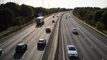 Motorway - Early Evening Traffic - Stock Footage | VideoHive 12479177