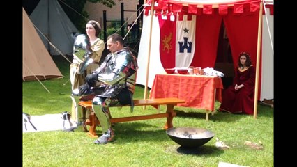 Au fil de l'épée à Verviers ou comment transformer le parc de l'Harmonie en campement médiéval