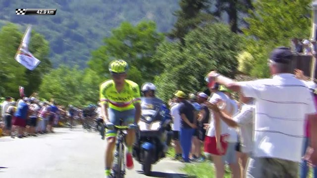 43 KM à parcourir / to go - Étape 8 / Stage 8 (Pau / Bagnères-de-Luchon) - Tour de France 2016