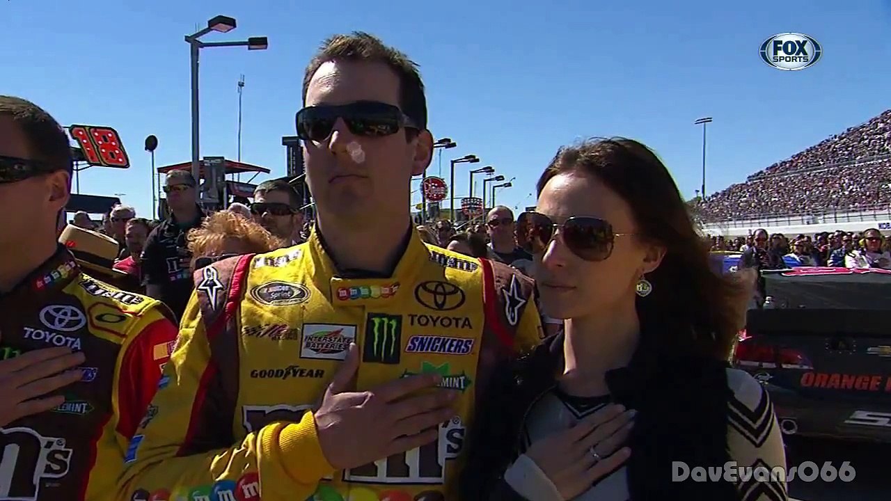 Marie Osmond Sings The National Anthem At NASCAR - 3/10/2013
