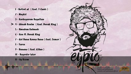 Eypio & Burak King -  #Günah Benim (Official Audio)