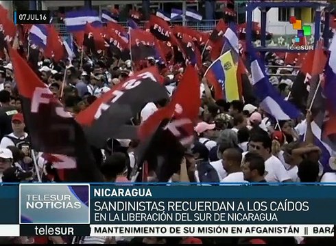 Nicaragua conmemora 37 aniversario del Repliegue Táctico a Masaya