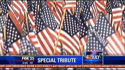 FOX 25's Catherine Parrotta sings 'God Bless America'