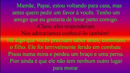 Aceite-me Como Sou! História Emocionante! Reflexão, Sobre Amar Uns Aos Outros!