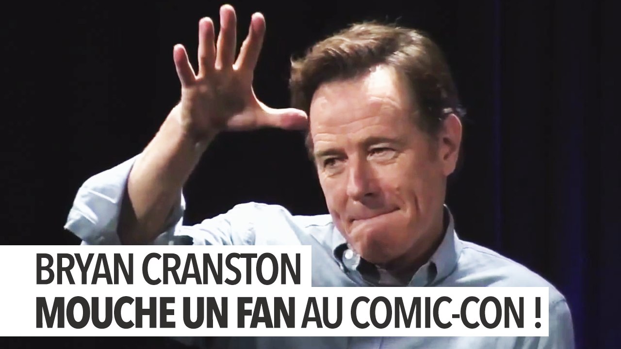 Bryan Cranston mouche un fan au Comic-Con !