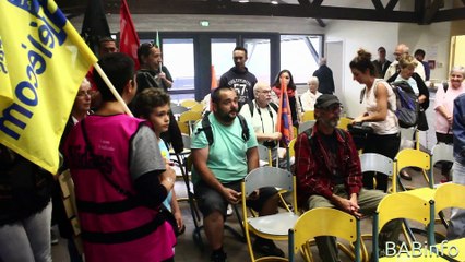 Le Collectif contre la Loi Travail empêche la tenue de l'Université d'été du PS 64