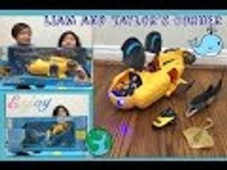 Animal Planet Deep Sea Submarine | Unboxing | Fun Time | Play Time | Liam and Taylor's Corner