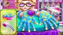 Elsa Hipster Nails Game  - Frozen Video Games For Girls
