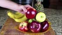 How to Make an Edible Apple Swan!