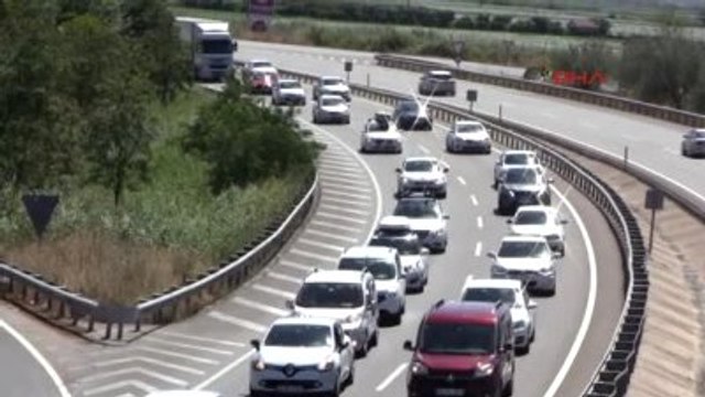 Bursa- Dönüş Trafiğinde Yoğunluk