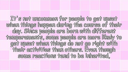 Things You Should Do to Remain Calm Consistently