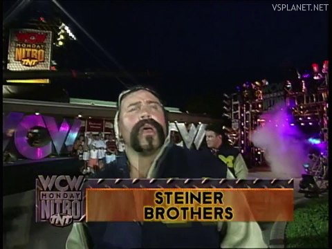 Steiner Brothers vs Nasty Boys, WCW Monday Nitro 08.07.1996