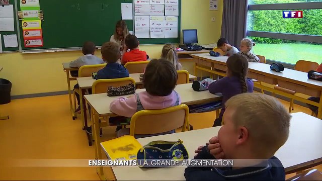 Mieux rémunérées, mieux accompagnées, les nouvelles carrières enseignantes vues par le JT de TF1