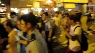 28/6【旺角反大媽事件 警察執法標準不一  示威者憂市民對警察徹底失信心 】