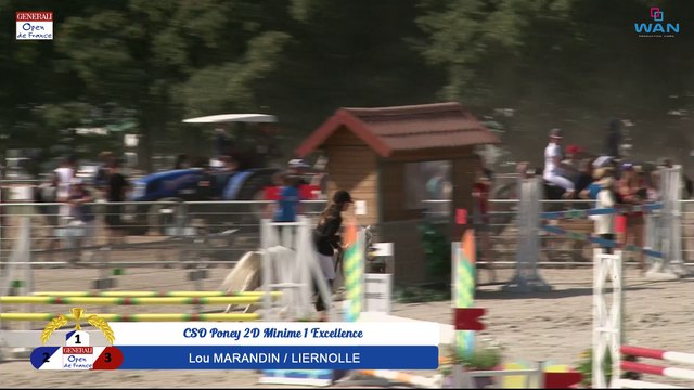 CSO Poney 2D Minime 1 Excellence