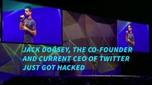 CEO Jack Dorsey's Twitter account hacked